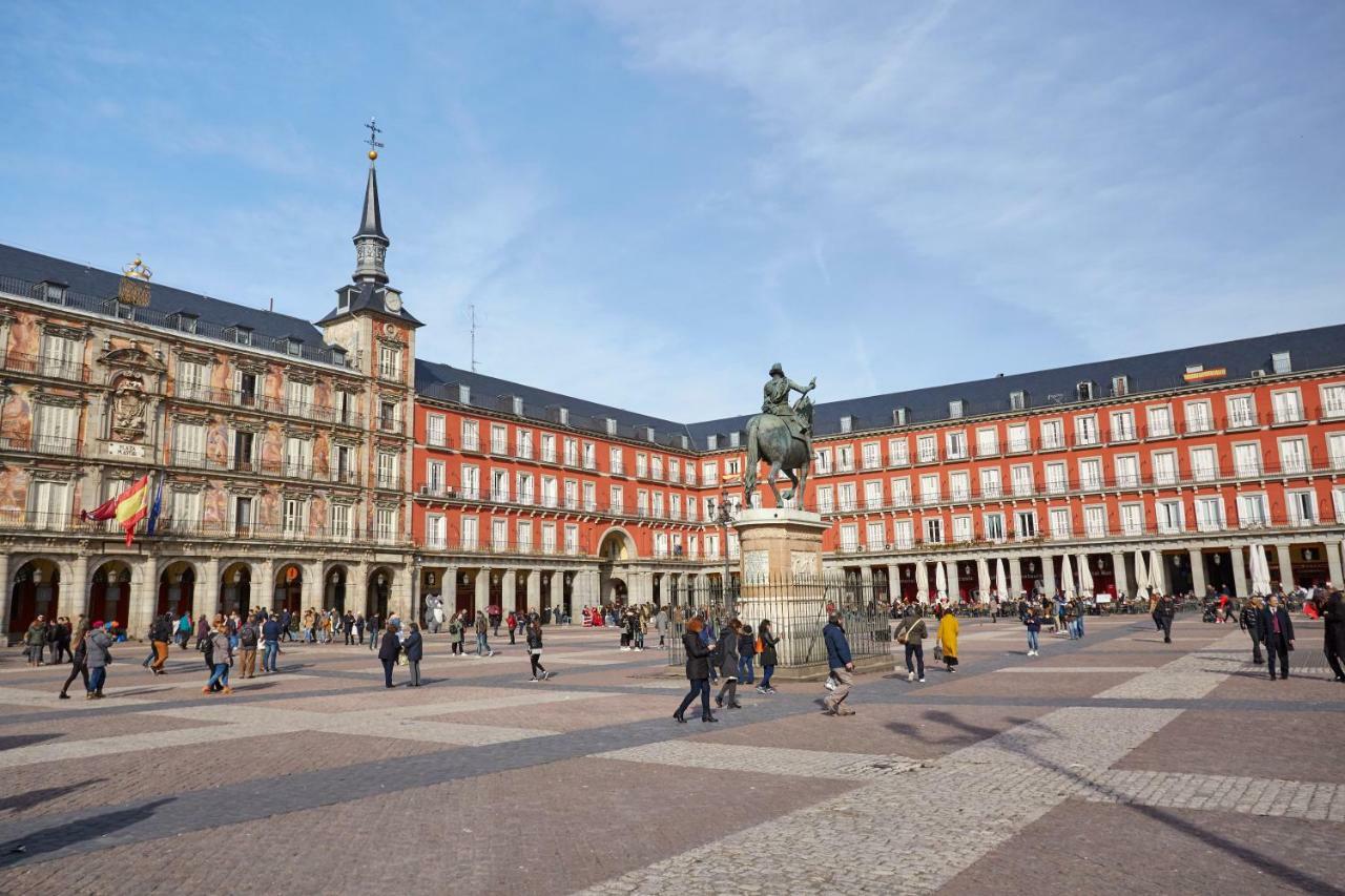 Apartamento Junto A Plaza Mayor Apartment Madrid Bagian luar foto